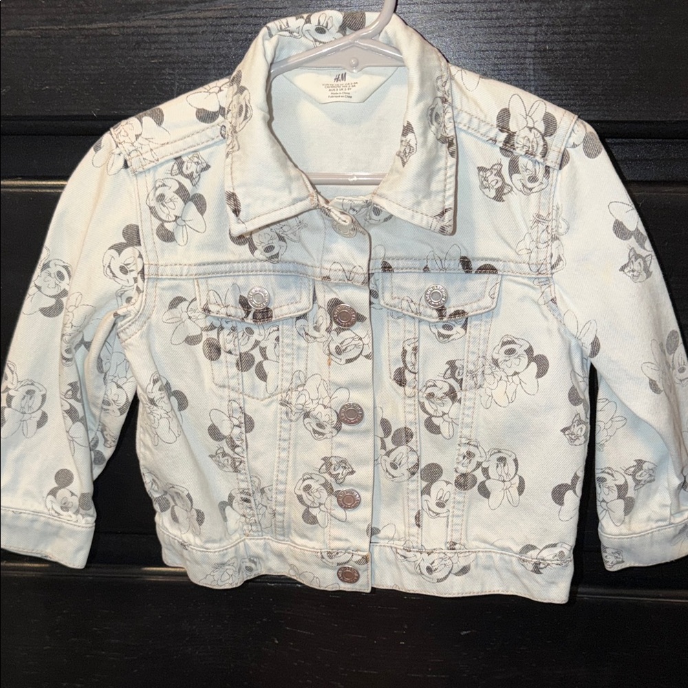 H&M Minnie Toddler Denim Jacket